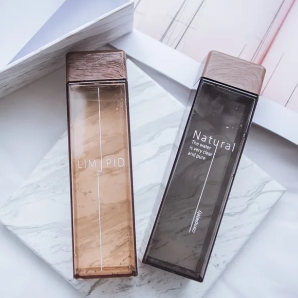 FREE‼️Natural black transparent bottle 480 ml - Picture 2 of 6